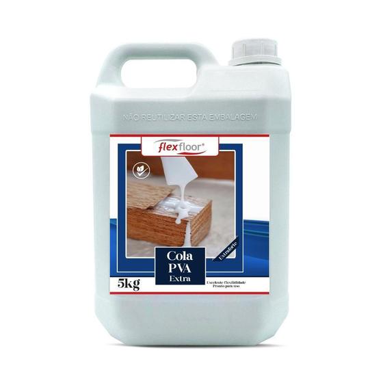 Imagem de Cola Branca Pva Extra Flexfloor 5Kg