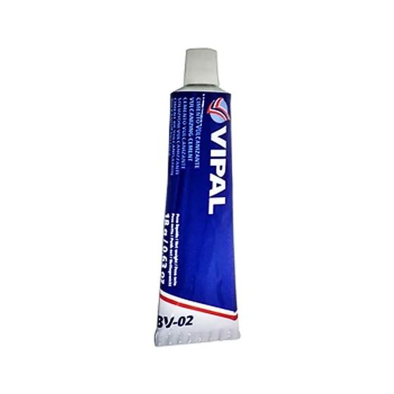 Cola Cimento Vulcanizante A Frio Bv-02 Bisnaga 18 Gramas - Bv-02 - Vipal Menor preço em Cola Cimento Vulcanizante A Frio Bv-02 Bisnaga 18 Gramas - Bv-02 - Vipal