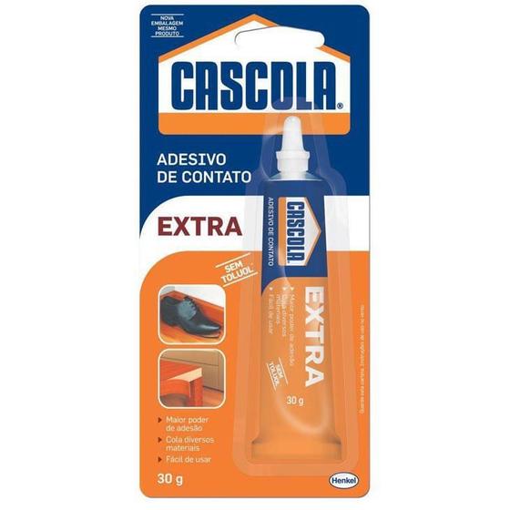 Cola Contato Extra Cascola Sem Toluol 30Gr Menor preço em Cola Contato Extra Cascola Sem Toluol 30Gr