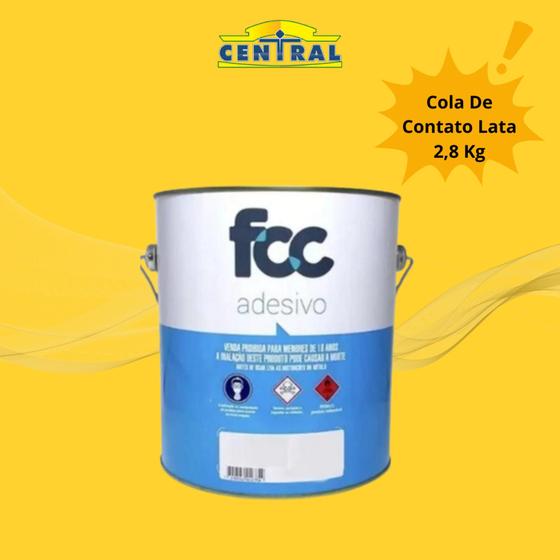 Cola de Contato Lata FCC Menor preço em Cola de Contato Lata FCC