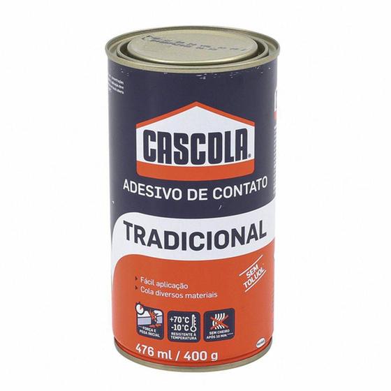 Imagem de Cola De Contato Para Sapateiro Cascola 400g Original