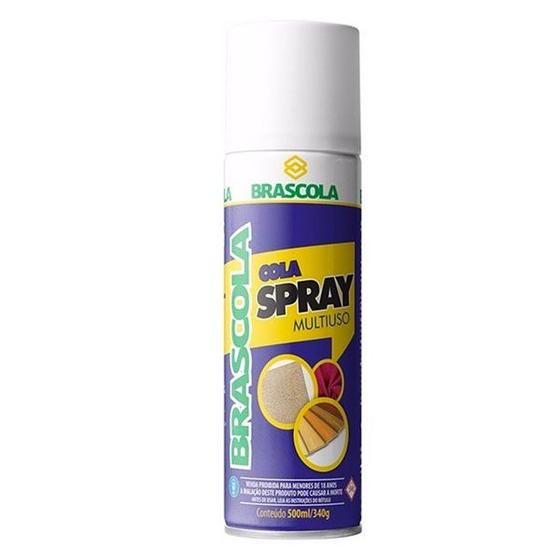 Imagem de Cola de Contato Spray 340g - Brascola