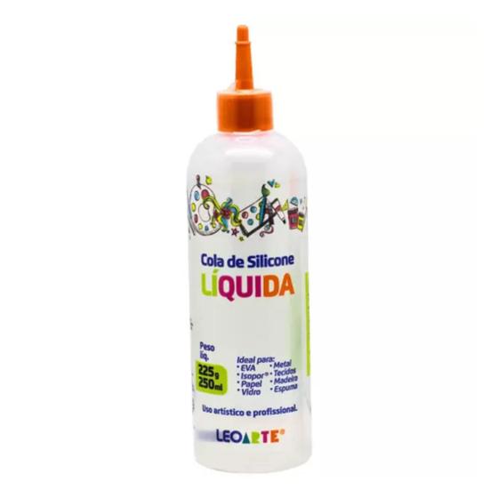 Imagem de Cola De Silicone Liquida 250Ml LeoArte