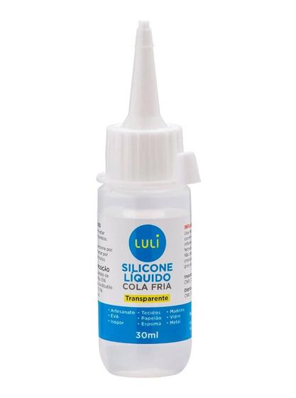 Imagem de Cola de Silicone Liquido Luli 30ml