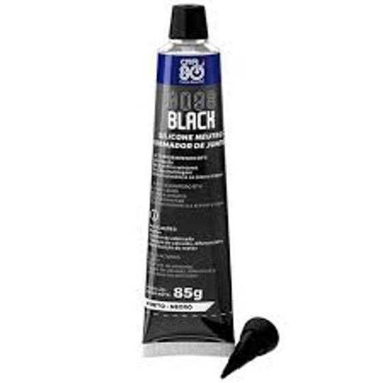 Imagem de COLA ELIMINA JUNTAS 8098 BLACK PRETO -60ºC +250ºC 85G CAR8098BLACK CAR80