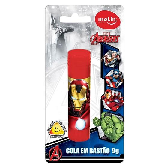 Imagem de Cola Em Bastão Avengers Sortida 9g Molin