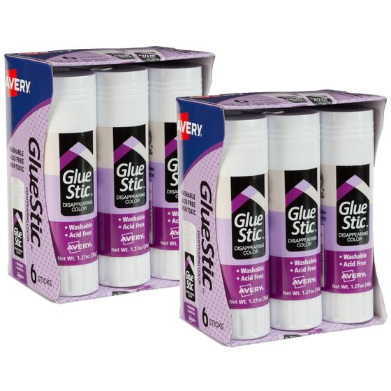 Imagem de Cola em Bastão Avery Desaparecendo Roxa - Lavável 40ml