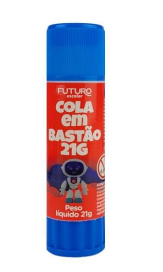 Imagem de Cola em Bastão escolar 21 gramas kit com 36 unidades