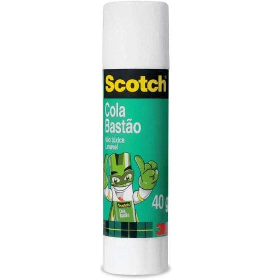Imagem de Cola em bastão unidade scotch 40g - 3m