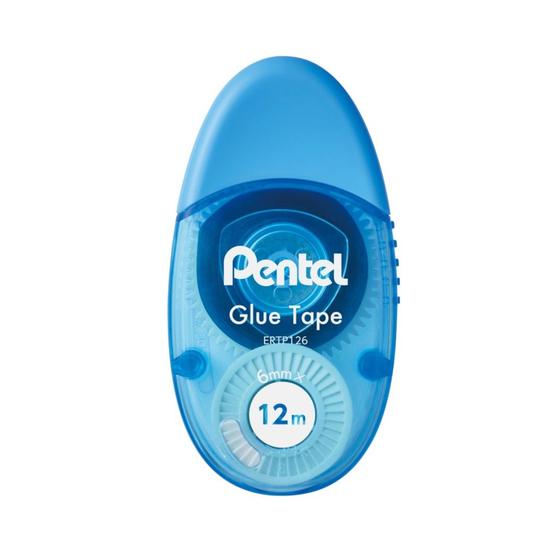 Imagem de Cola em fita secagem rapida 12m azul - pentel