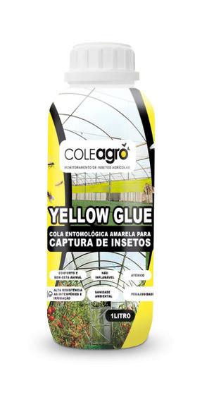 Imagem de Cola Entomológica Amarela Captura Inseto Yellow Glue 1LT