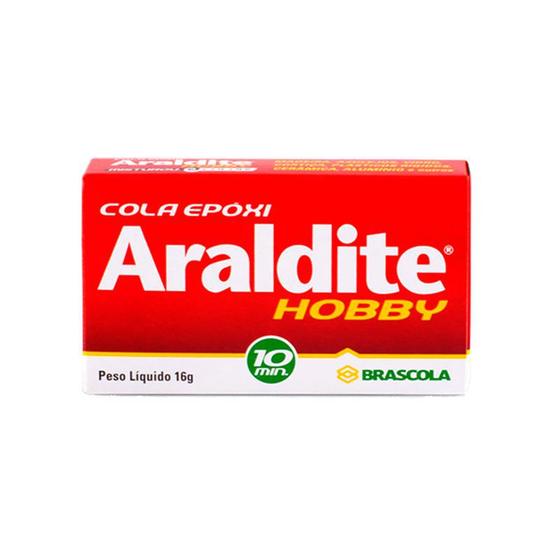 Imagem de Cola Epoxi 16g Araldite Hobby 10 Minutos