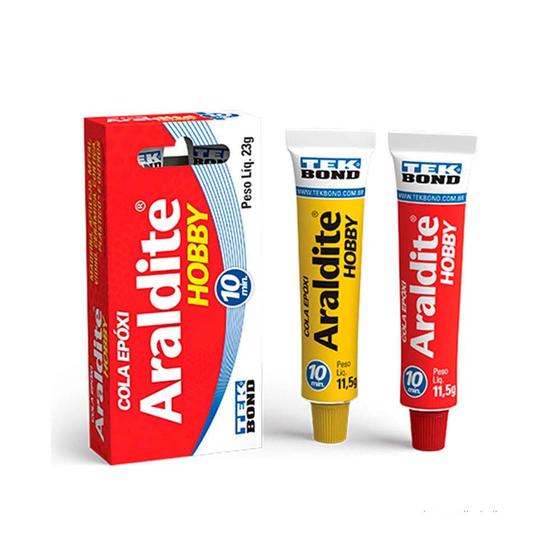 Imagem de Cola Epóxi araldite hobby 23g incolor Tekbond