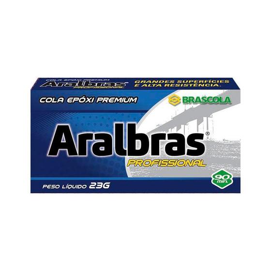 Cola Epóxi Brascola Aralbras Profissional 23g Menor preço em Cola Epóxi Brascola Aralbras Profissional 23g