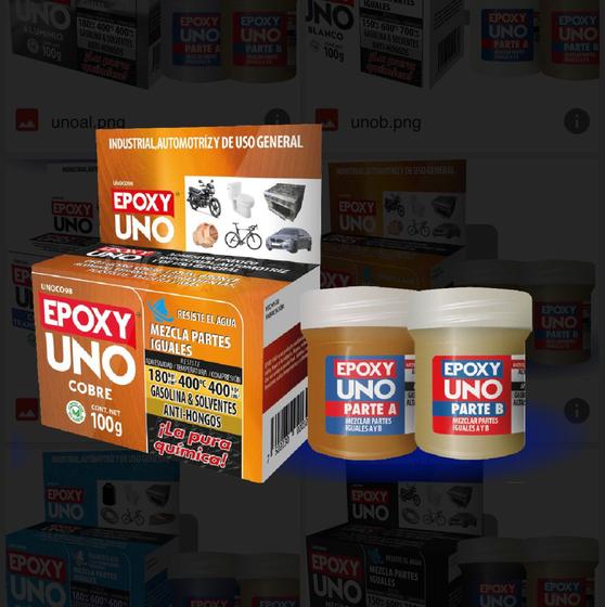 Imagem de Cola epóxi uno cobre 100g