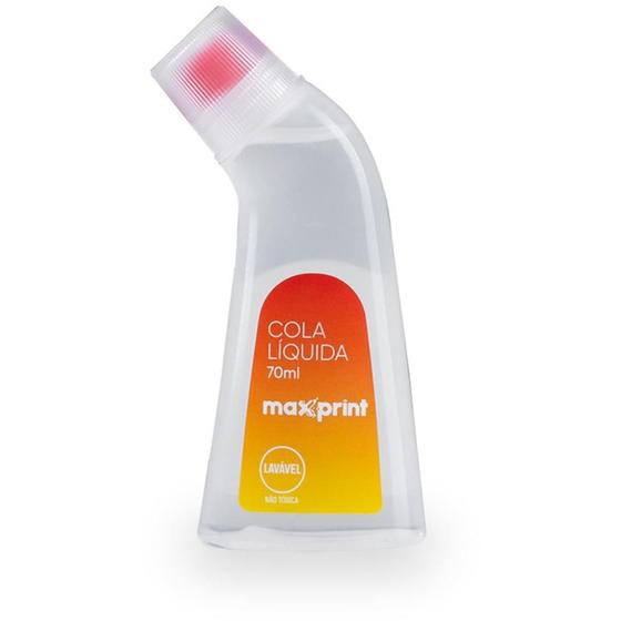 Imagem de Cola Escolar 70ML MAX Líquida CX com 12