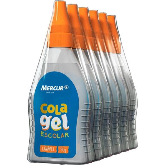 Imagem de Cola Escolar GEL Transparente 90G