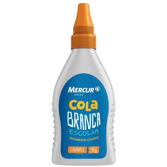 Imagem de Cola Escolar Mercur 90G  PCT com 12