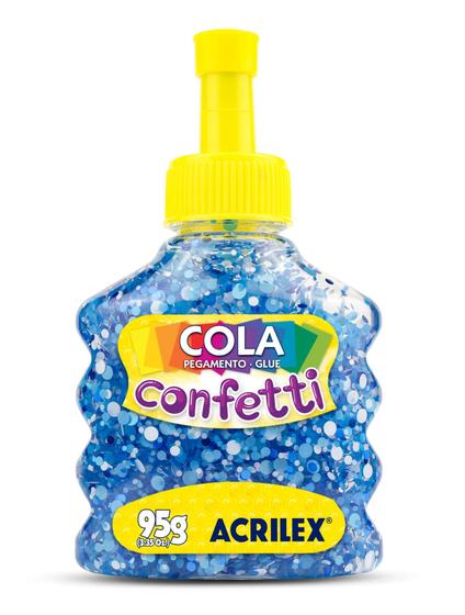 Imagem de Cola Especial para Artesanato Confetti 95g Céu Estrelado - Acrilex