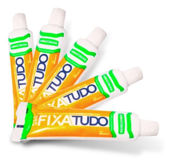 Imagem de Cola Fixa Tudo 85g Amazonas Cola Ate De Baixo Dagua - 5pc