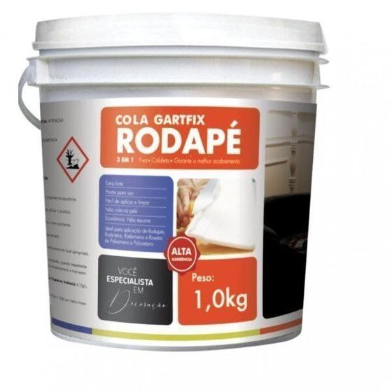 Imagem de Cola Gartfix Rodapé 1kg Nmc Pisos