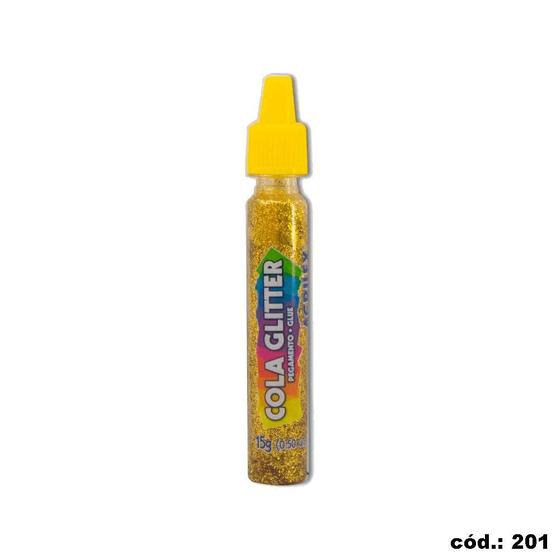 Imagem de Cola Glitter 15G 201 Ouro - 029050201