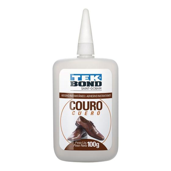 Cola Instantânea Couro Natural Sintético 100g Cola Para Couro Tekbond ...