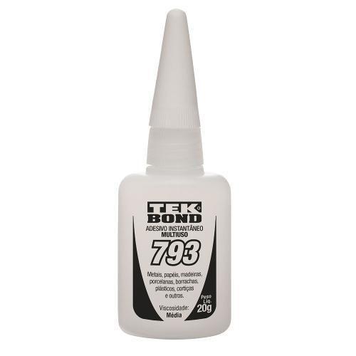 Imagem de Cola instantânea Tekbond 793 - 20gr
