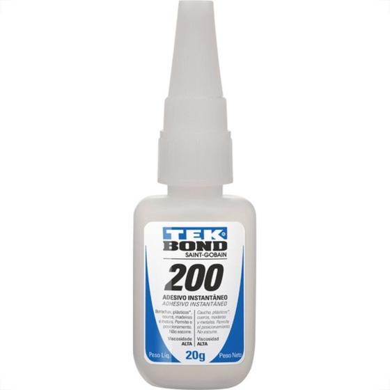 Imagem de Cola Instantanea Tekbond Antientupimento 20G 200 2.050.10.028.04