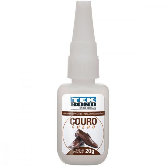 Imagem de Cola Instantanea Tekbond Antientupimento 20G Couro