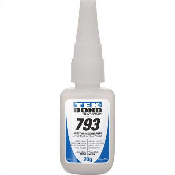 Imagem de Cola Instantanea Tekbond Antientupimento 20G