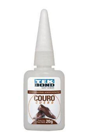 Imagem de Cola Instantaneo Para Couro 20g Tek Bond