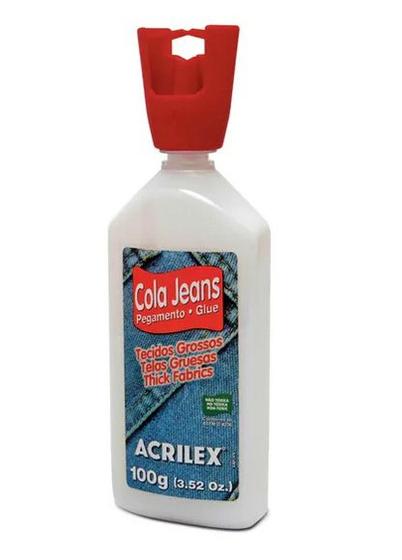 Imagem de Cola Jeans Para Tecido 100g - Acrilex 