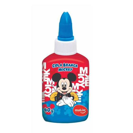 Imagem de Cola Líquida Branca Mickey Mouse 40g - Molin