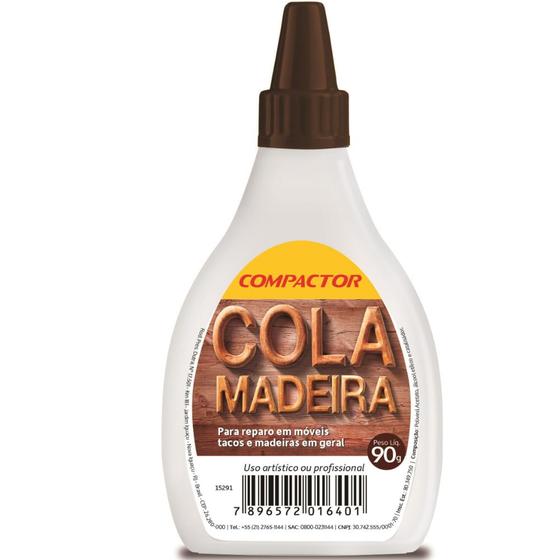 Imagem de Cola Líquida Polar Madeira 90g Compactor