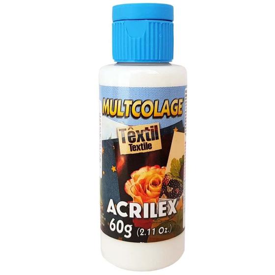 Imagem de Cola Multicolage Têxtil 60g Acrilex