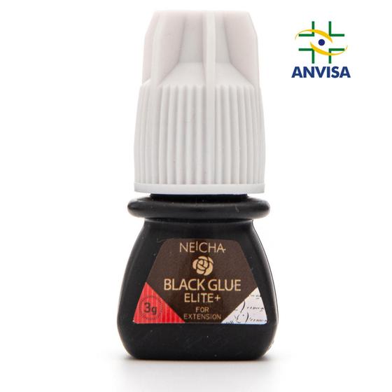 Imagem de Cola Neicha Elite Para Alongamento De Cílios Black Glue 3g