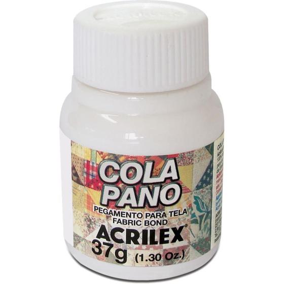 Imagem de Cola Pano Acrilex 37G - Caixa com 12 Unidades