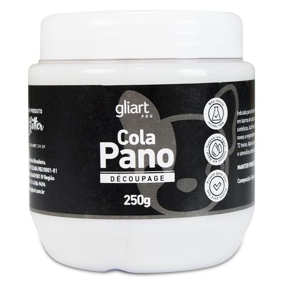 Imagem de Cola Pano para Decoupage Glitter 250 ml