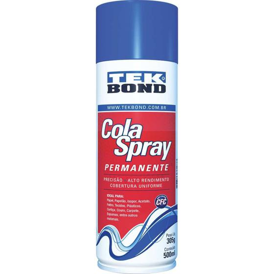 Imagem de Cola Para Artesanato Cola Spray Permanente 305G/500Ml