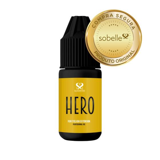 Imagem de Cola para Cílios Fio a Fio e Volume Russo Sobelle Hero 3ml