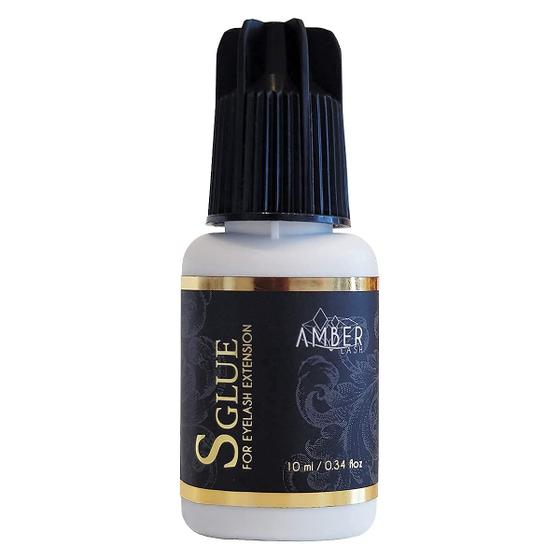 Imagem de Cola para Extensão de Cílios Amber Lash S - 10ml - Secagem em 1 Segundo