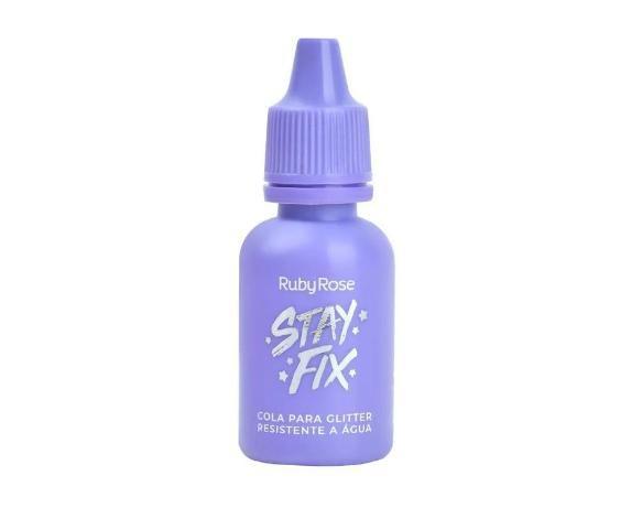 Cola para Glitter Stay Fix Ruby Rose Menor preço em Cola para Glitter Stay Fix Ruby Rose