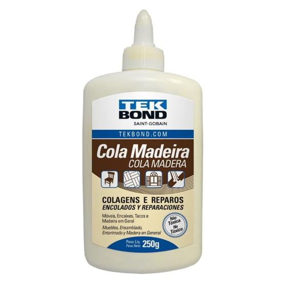 Imagem de Cola para Madeira Colagens e Reparos 250G Tekbond