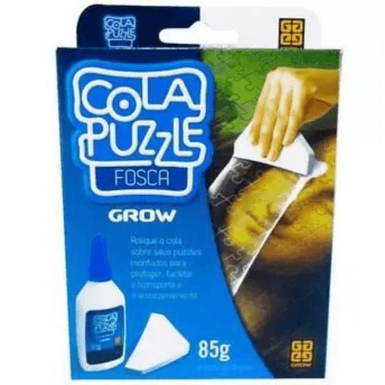 Cola Para Quebra Cabeça Puzzle Tonalidade Fosca Da Grow - Cola para ...