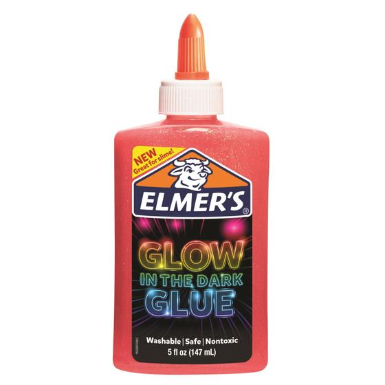 Imagem de Cola Para Slime Com Glitter Neon 147 Ml Rosa Elmers 39720