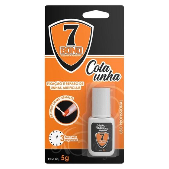 Imagem de Cola para Unhas Artificiais 7 BOND 5G