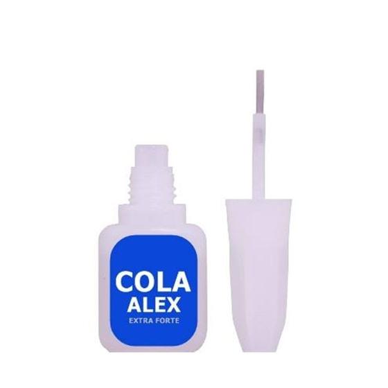 Imagem de Cola para unhas em Gel Colar Tips Alex cola Instantanea Boa