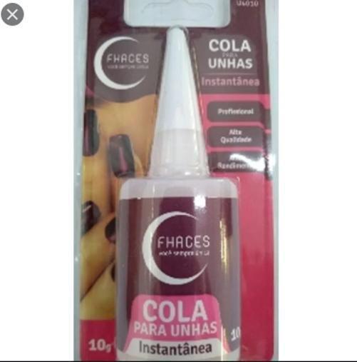 Imagem de Cola Para Unhas Fhaces Profissional 10G