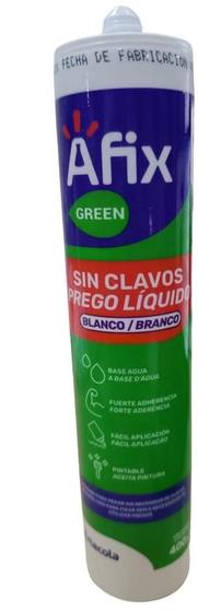 Imagem de Cola prego liquido 400g afix substitui pregos e parafusos